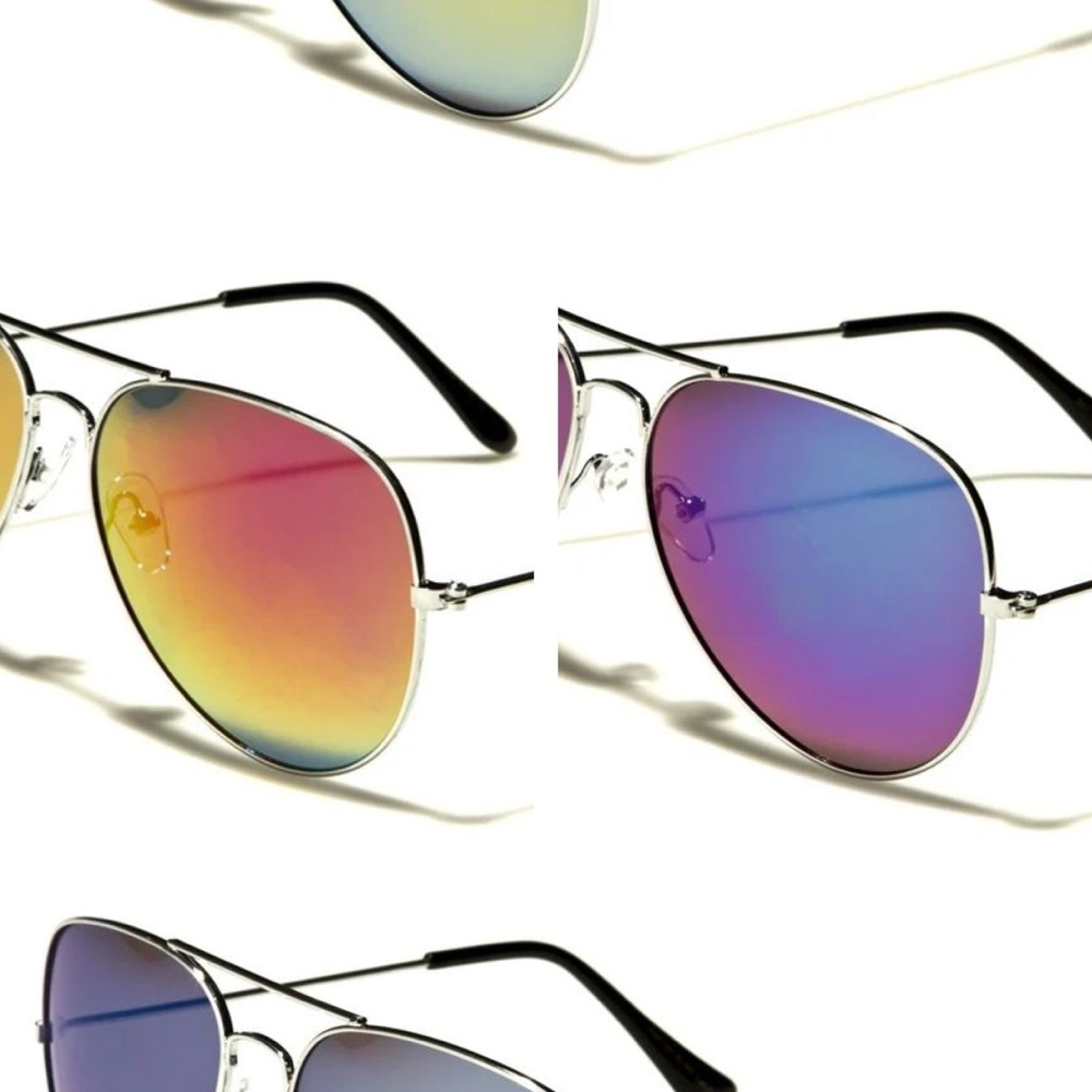 Aviator Sunglasses with Gradient Lenses
